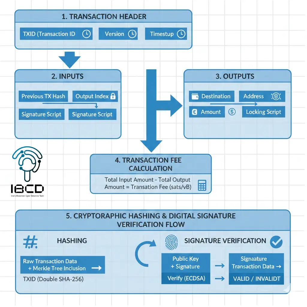 ردگیری تراکنش‌ها در بلاکچین چگونه انجام می‌شود؟